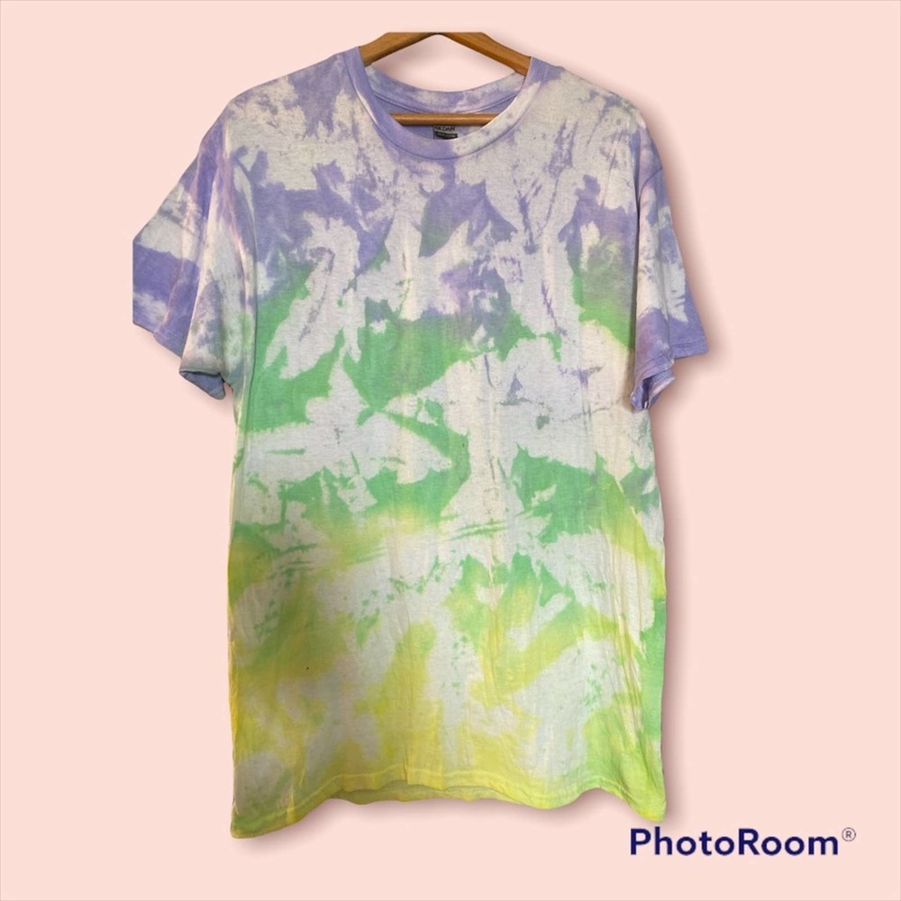 Color of Burst Unisex Large Tie Dye Shirt